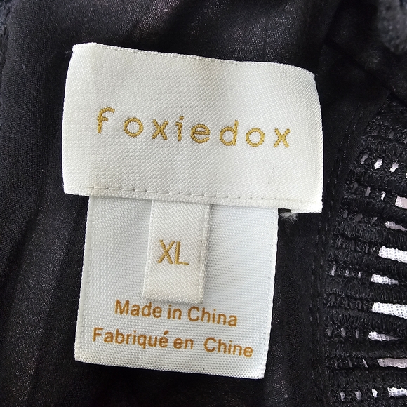 Foxiedox Black and Pink Floral Pleaded Midi‎ Dress - Picture 6 of 11